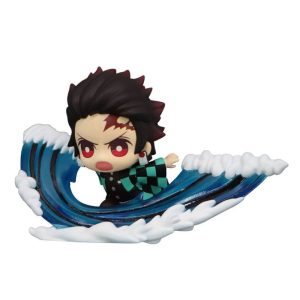 Figura Furyu Hold Guardianes de la Noche Tanjiro con ola 7cm