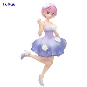 FuRyu Trio Try iT Ram Flower Dress Re Zero figura original