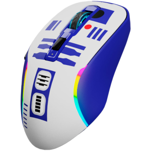 Mouse inalámbrico Primus Gladius TM10 PMO-S204DR 10K DPI RGB R2-D2