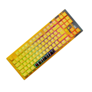 Teclado mecánico inalámbrico Primus Ballista 82T C-3PO RGB 88 teclas modelo PKS-S082DR